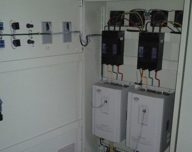 搅拌桶变频改造